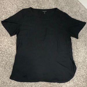 Black blouse from Banana Republic